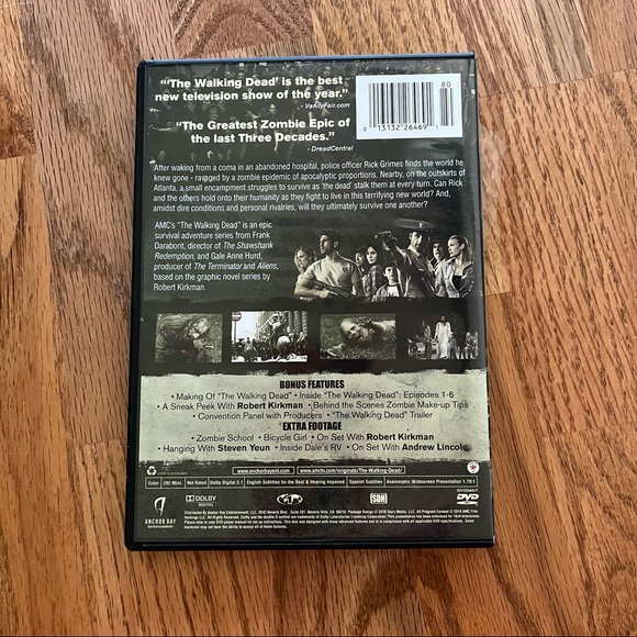 NWT/EUC AMC The Walking Dead TV Series DVD Set (Season 1 & Season 2) - Picture 8 of 12